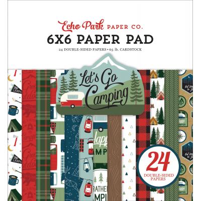 Echo Park Let's Go Camping Designpapier - Paper Pad